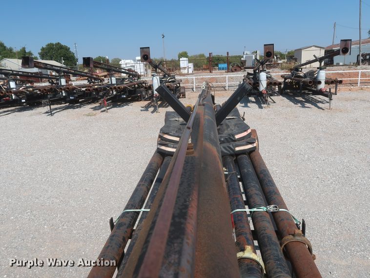 image for item DJ1807 2014 shop built flare trailer