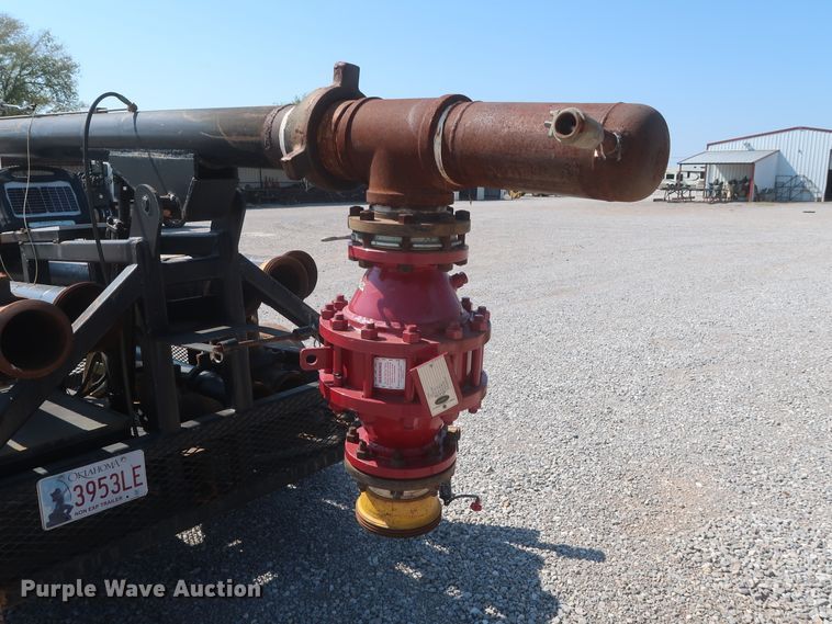 image for item DJ1807 2014 shop built flare trailer