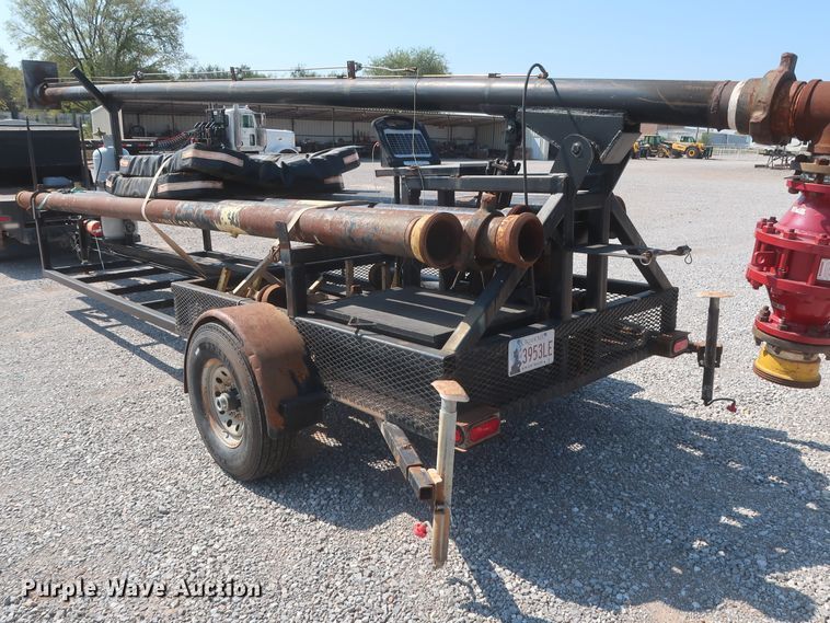 image for item DJ1807 2014 shop built flare trailer