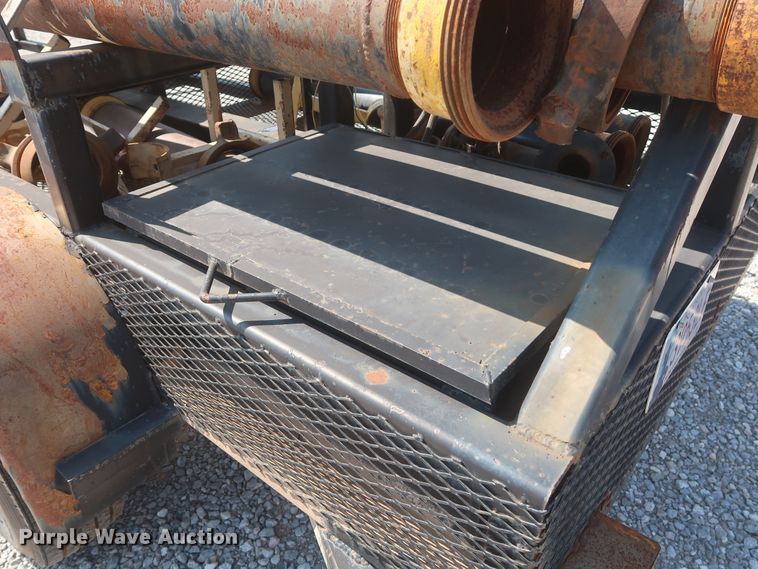 image for item DJ1807 2014 shop built flare trailer