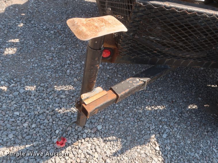 image for item DJ1807 2014 shop built flare trailer