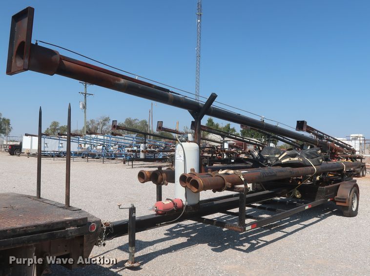 image for item DJ1808 2013 shop built flare trailer