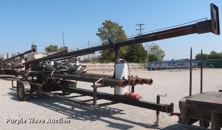 image for item DJ1808 2013 shop built flare trailer