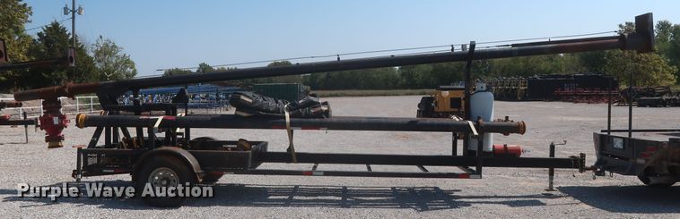 image for item DJ1808 2013 shop built flare trailer