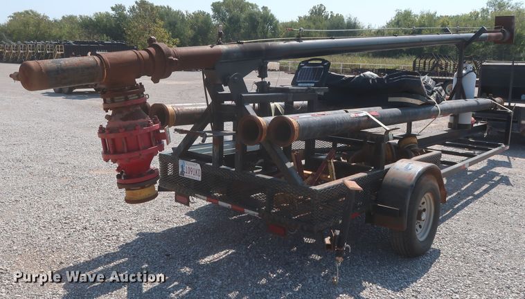 image for item DJ1808 2013 shop built flare trailer