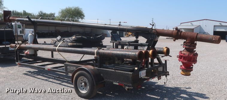 image for item DJ1808 2013 shop built flare trailer