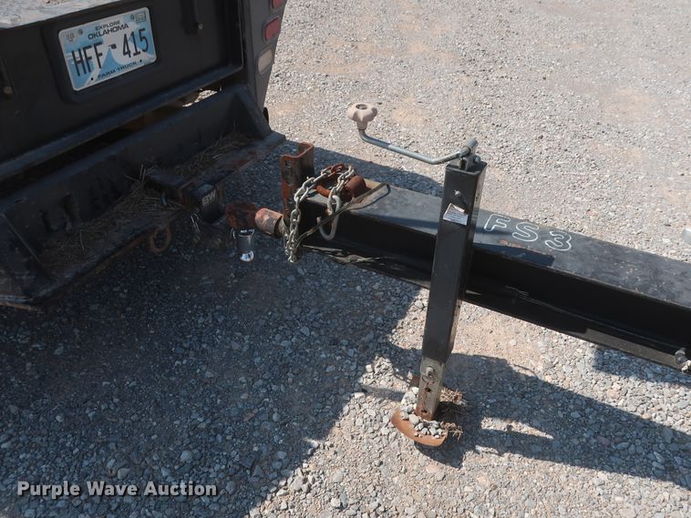 image for item DJ1808 2013 shop built flare trailer