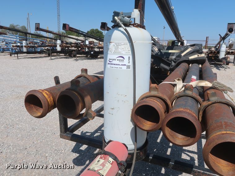 image for item DJ1808 2013 shop built flare trailer