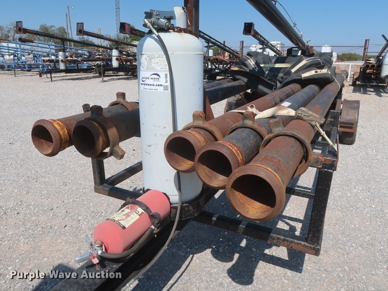 image for item DJ1808 2013 shop built flare trailer