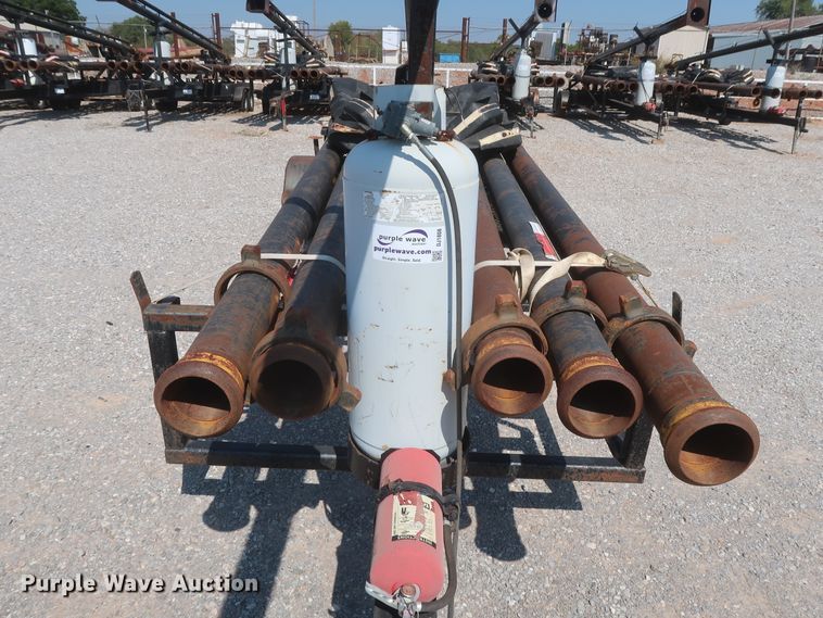 image for item DJ1808 2013 shop built flare trailer