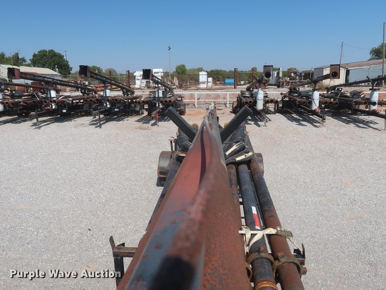 image for item DJ1808 2013 shop built flare trailer