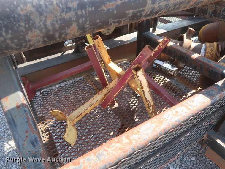 image for item DJ1808 2013 shop built flare trailer