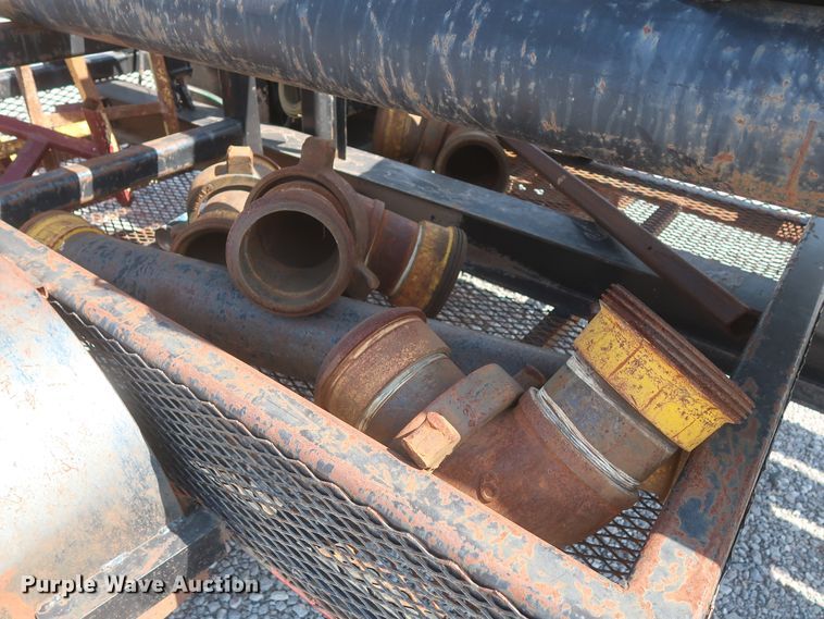 image for item DJ1808 2013 shop built flare trailer