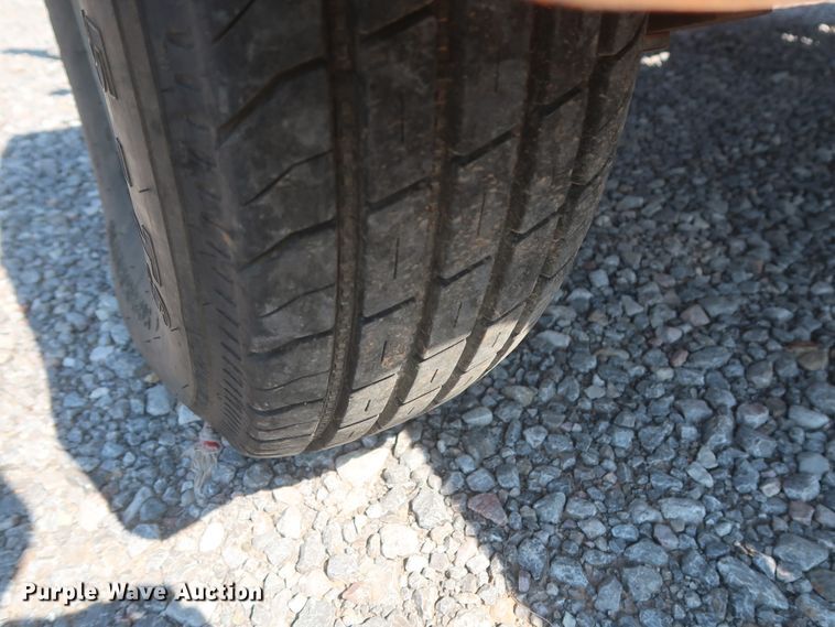 image for item DJ1808 2013 shop built flare trailer