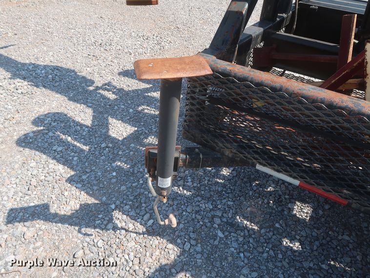 image for item DJ1808 2013 shop built flare trailer