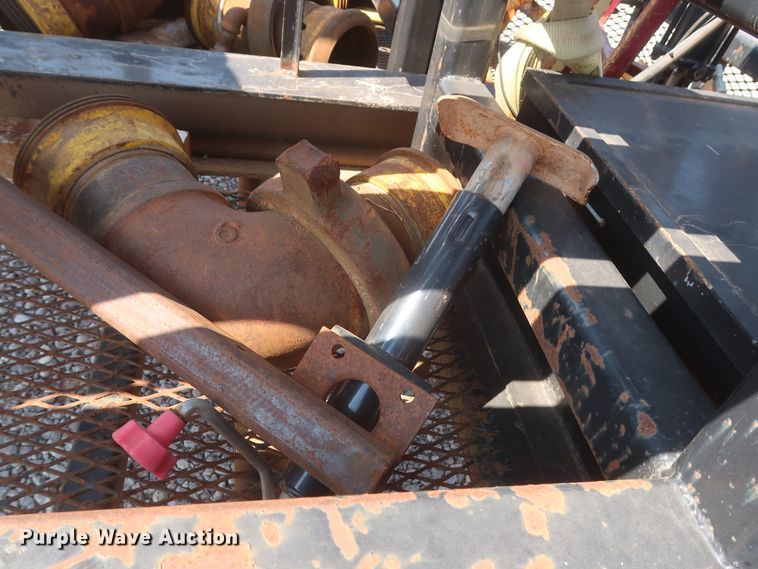 image for item DJ1808 2013 shop built flare trailer