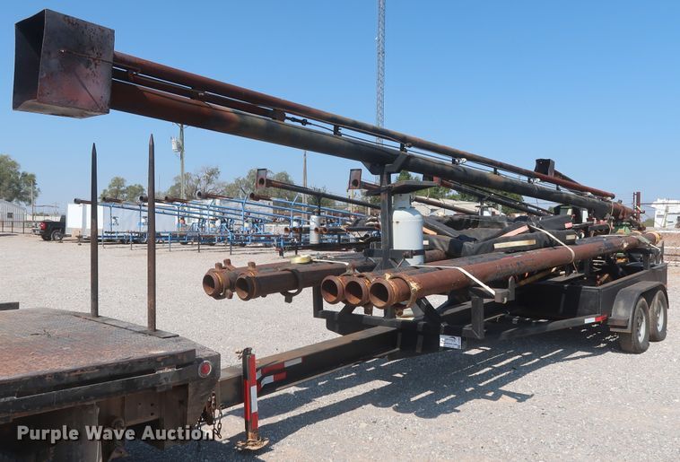 image for item DJ1809 2013 shop built flare trailer