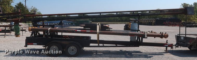 image for item DJ1809 2013 shop built flare trailer