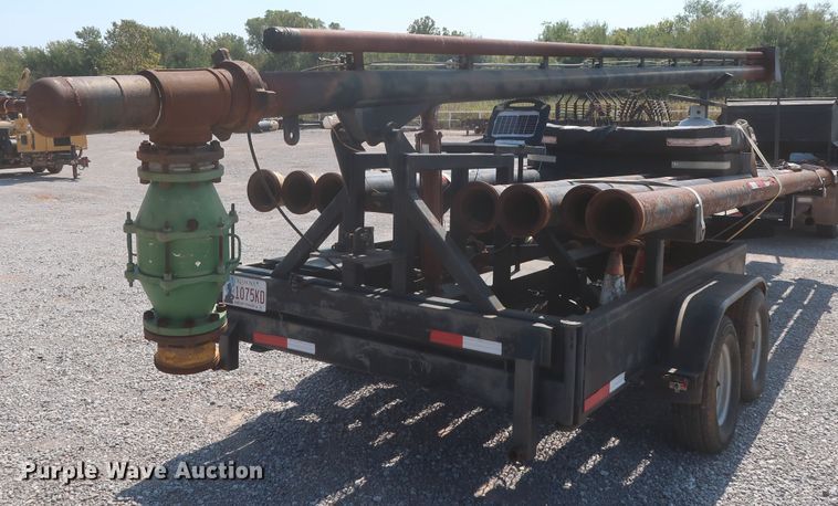 image for item DJ1809 2013 shop built flare trailer