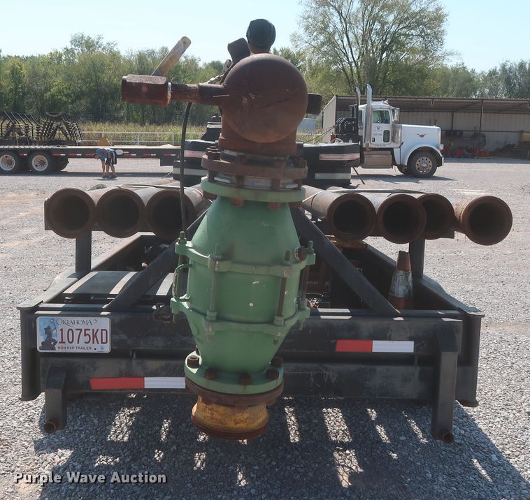 image for item DJ1809 2013 shop built flare trailer