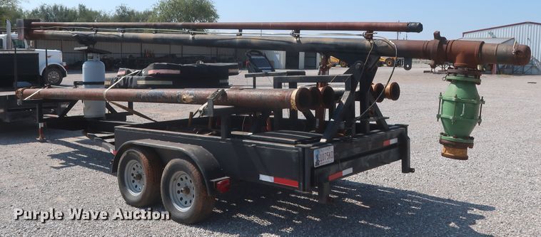image for item DJ1809 2013 shop built flare trailer