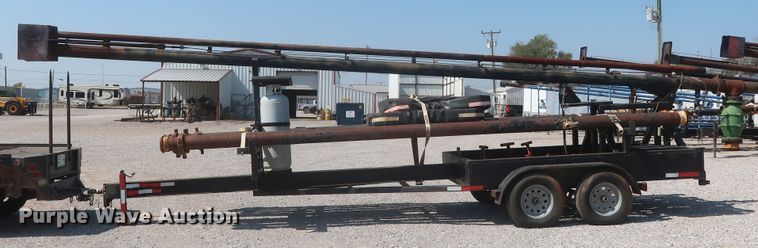 image for item DJ1809 2013 shop built flare trailer