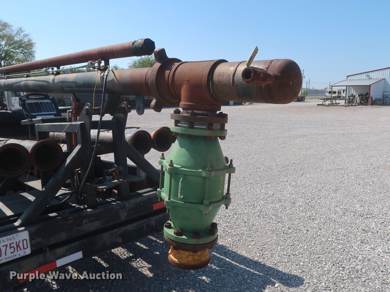 image for item DJ1809 2013 shop built flare trailer