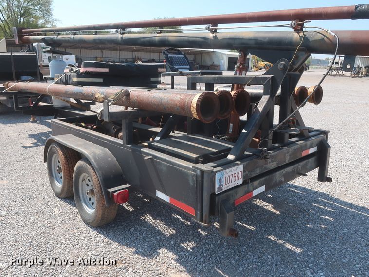 image for item DJ1809 2013 shop built flare trailer