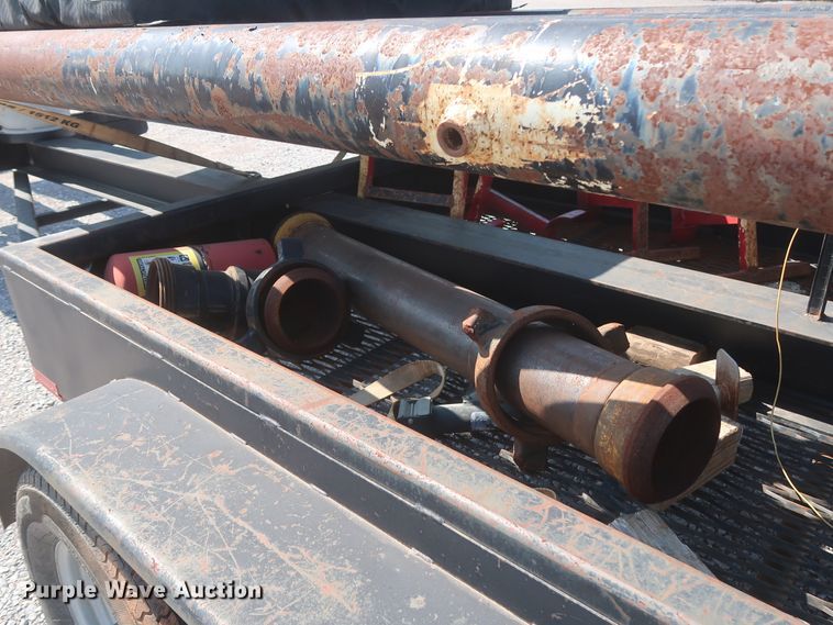 image for item DJ1809 2013 shop built flare trailer