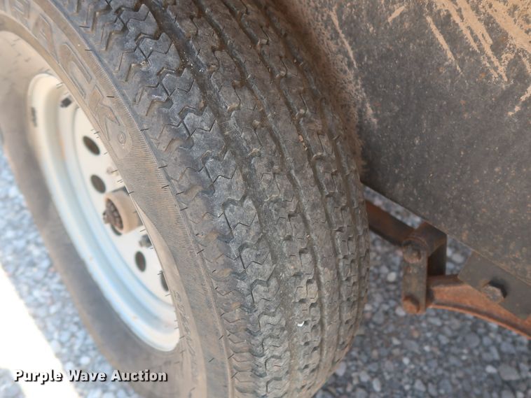 image for item DJ1809 2013 shop built flare trailer