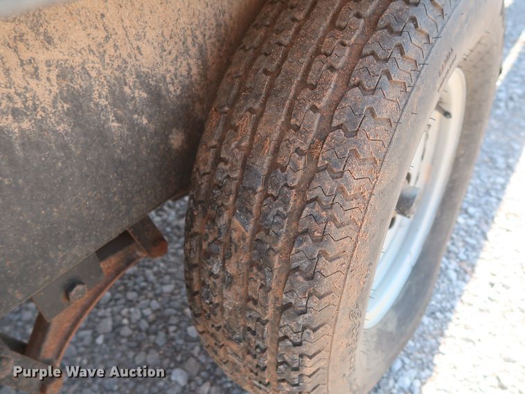 image for item DJ1809 2013 shop built flare trailer