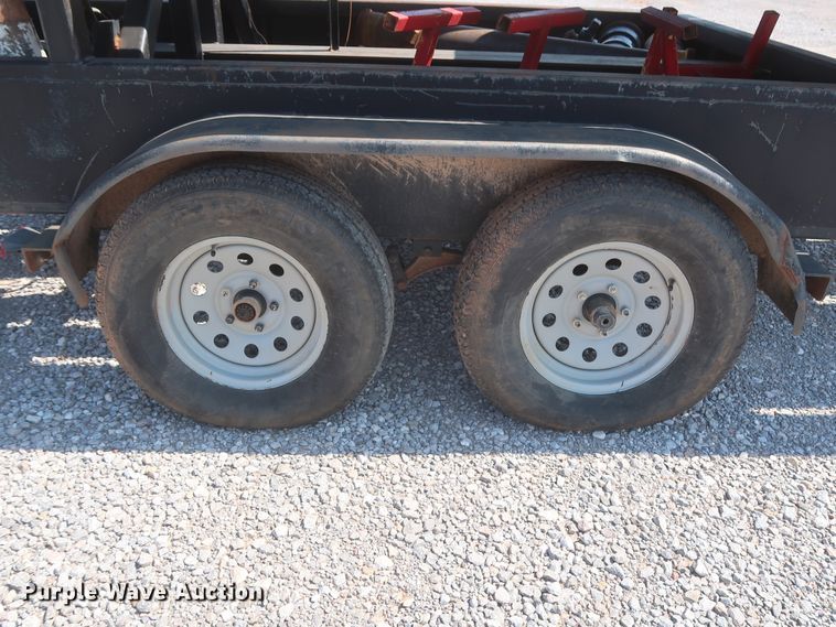 image for item DJ1809 2013 shop built flare trailer