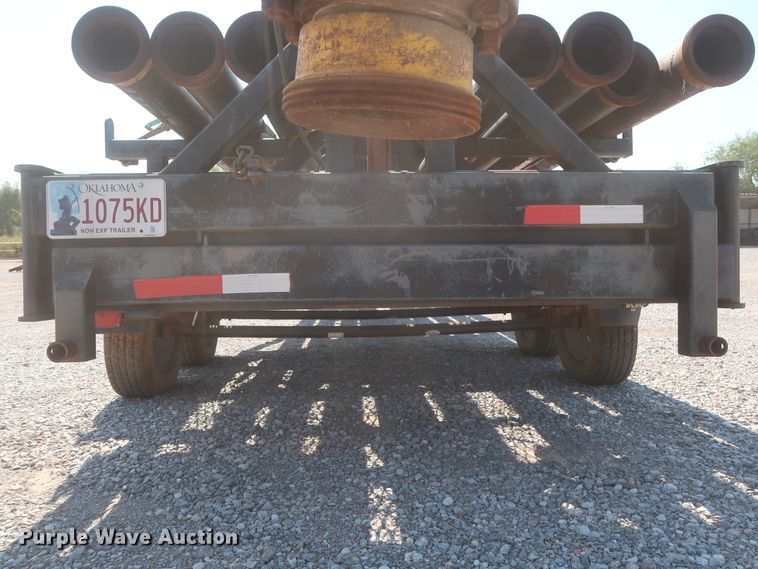 image for item DJ1809 2013 shop built flare trailer