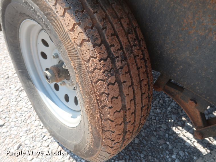 image for item DJ1809 2013 shop built flare trailer