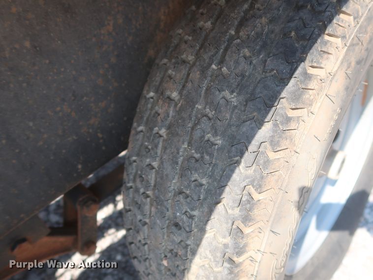 image for item DJ1809 2013 shop built flare trailer