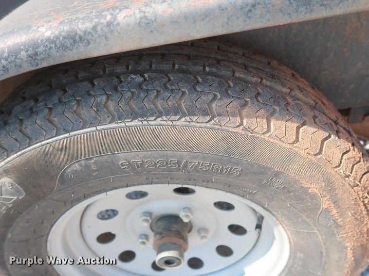 image for item DJ1809 2013 shop built flare trailer