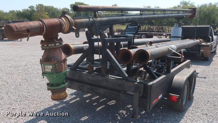 image for item DJ1810 2013 shop built flare trailer