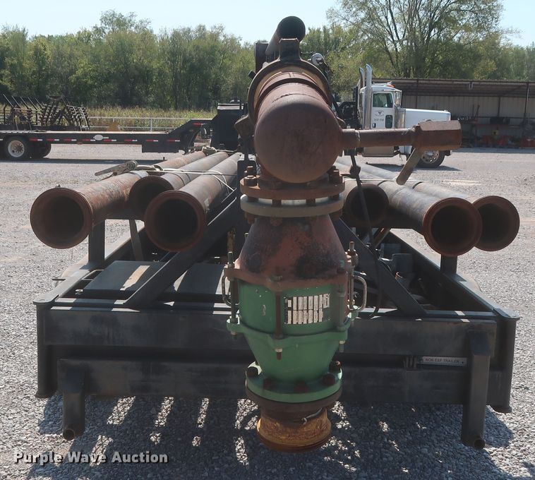 image for item DJ1810 2013 shop built flare trailer