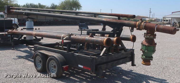 image for item DJ1810 2013 shop built flare trailer