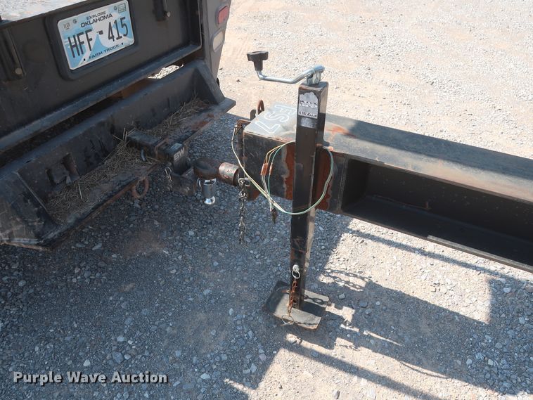 image for item DJ1810 2013 shop built flare trailer