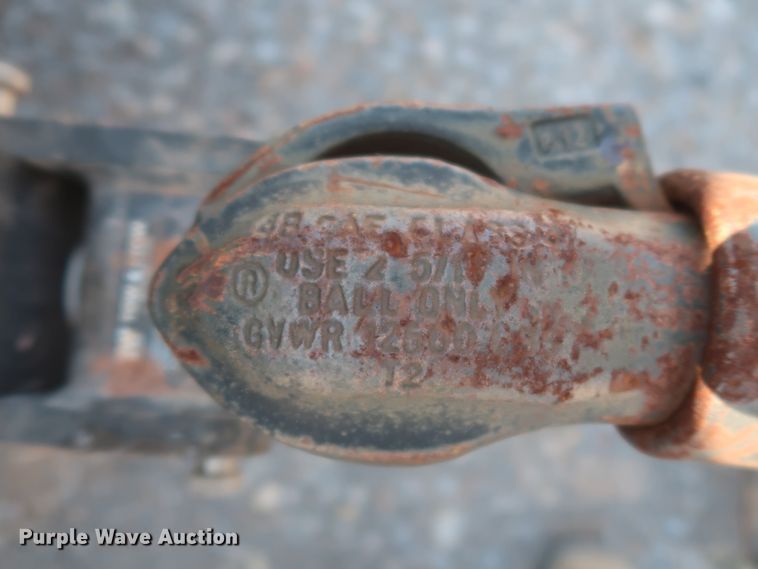 image for item DJ1810 2013 shop built flare trailer