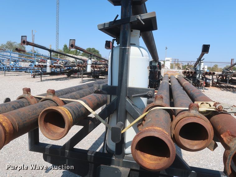 image for item DJ1810 2013 shop built flare trailer