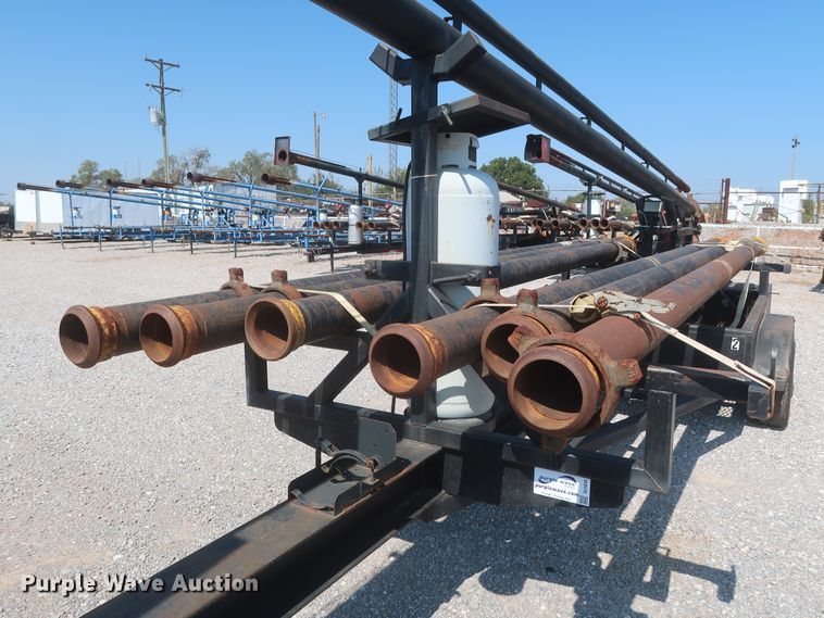 image for item DJ1810 2013 shop built flare trailer