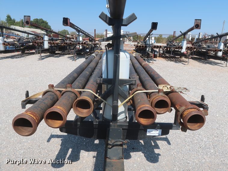 image for item DJ1810 2013 shop built flare trailer