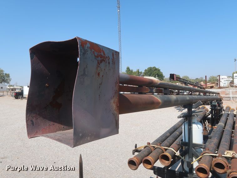 image for item DJ1810 2013 shop built flare trailer