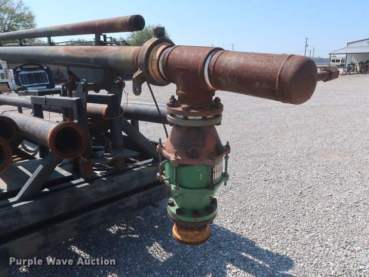 image for item DJ1810 2013 shop built flare trailer