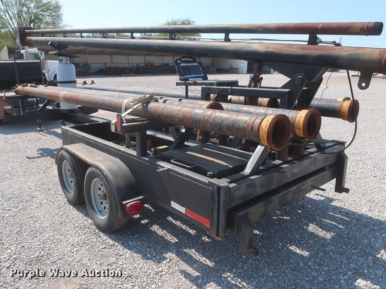 image for item DJ1810 2013 shop built flare trailer