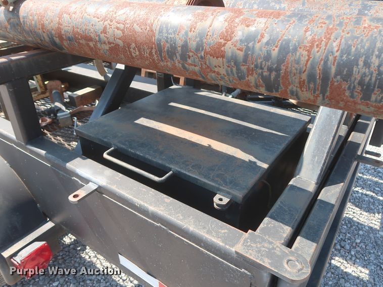 image for item DJ1810 2013 shop built flare trailer