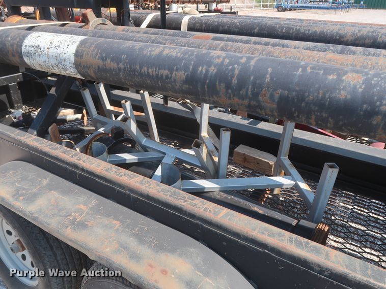 image for item DJ1810 2013 shop built flare trailer