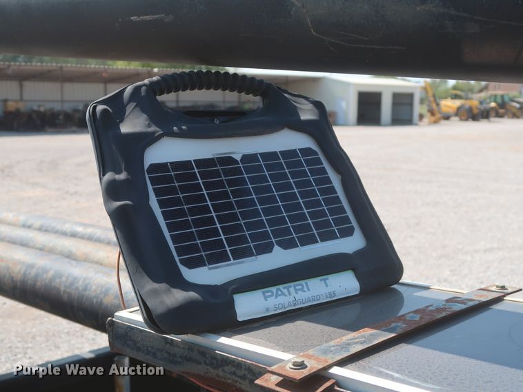 image for item DJ1810 2013 shop built flare trailer